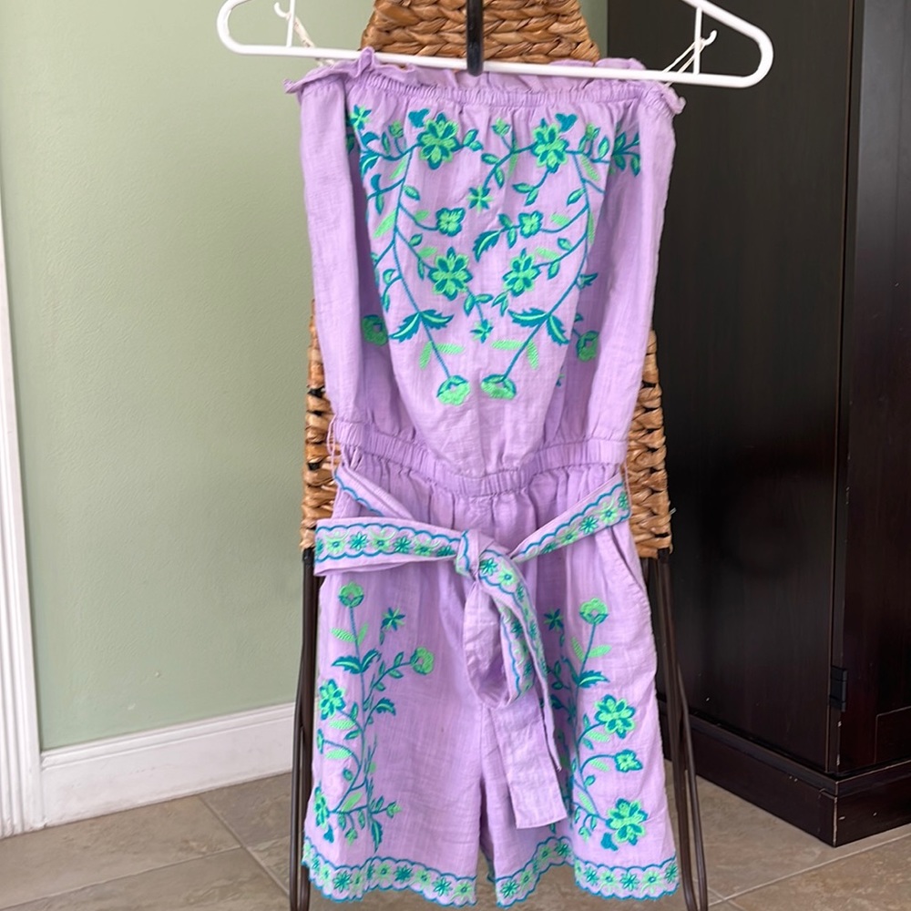 NWT Lilly Pulitzer strapless romper, Size XS